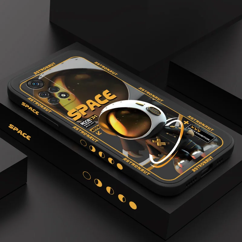 

Dazzling Astronauts Phone Case For Xiaomi Redmi Note 12 11 11S 10 10A 10T 10S 9T 9 8 7 A1 Pro Plus 10C 9A 9C 4G 5G Cover