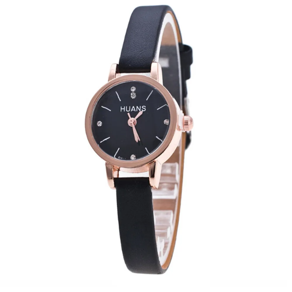 

Fashion HUANS Watch Unisex women's watches Minimalist Style Quartz Watch relogio feminino saat Watches for women Souvenir Gift*E