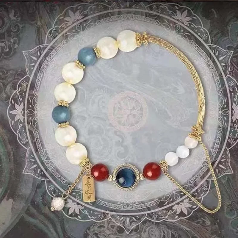 Ручная работа Till The End Of Moon Chang Yue Jin Ming Tantai Li Susu Leo Luo Yunxi Bai Lu Glaze Браслет веревка