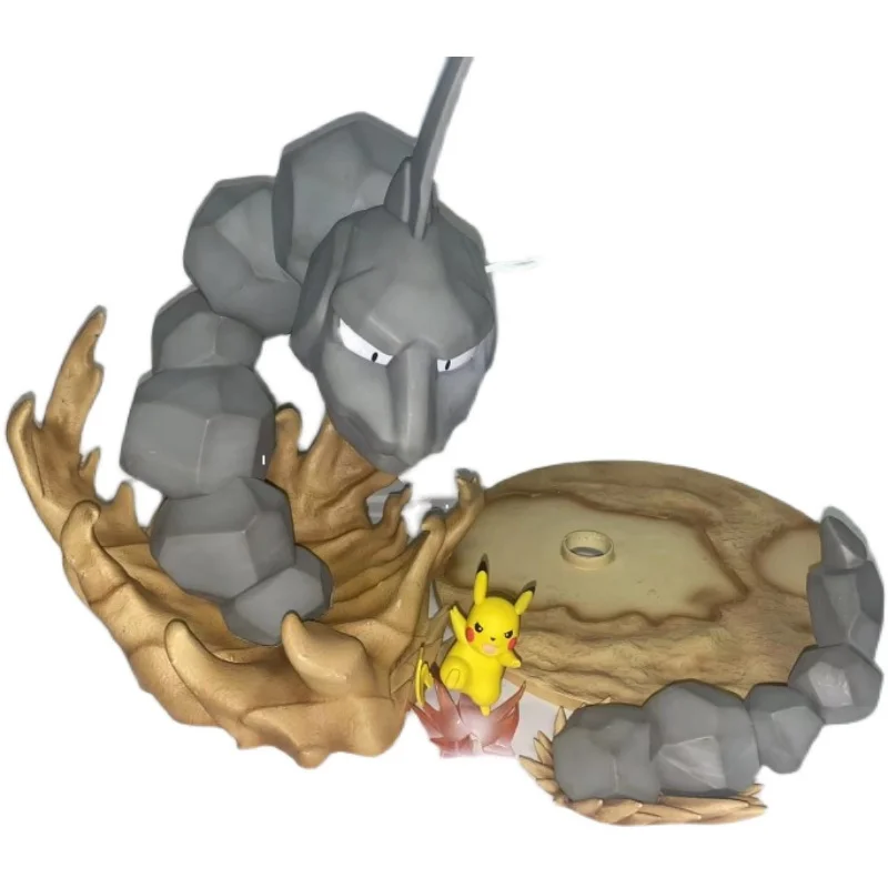 

Покемон Аниме ARTFX J Пикачу vs onix статуя экшн-фигурка модель игрушка для детей коллекционный детский подарок 35 см