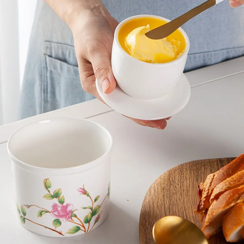 Керамический контейнер для масла стойки органайзер французского на свежем