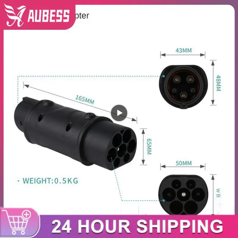 

32a Multifunctional Car Charger Adapter Portable Ev Adaptor Plug Universal Car Ev Charger Connector Car Supplies Practical