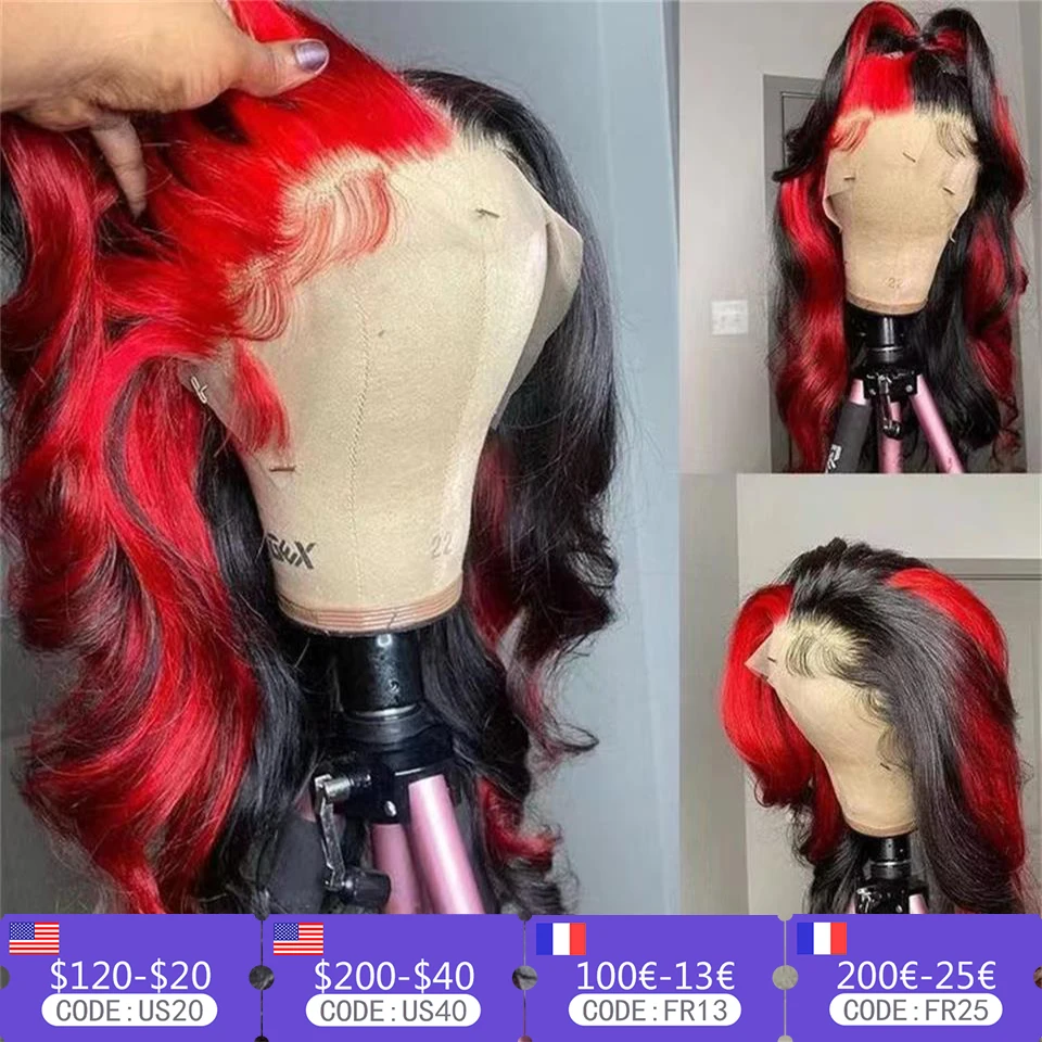 Ed Wigs Hd Transparent Lace Frontal Wig Body Wave Human Hair Pre Plucked 13x4 Lace Front Wigs