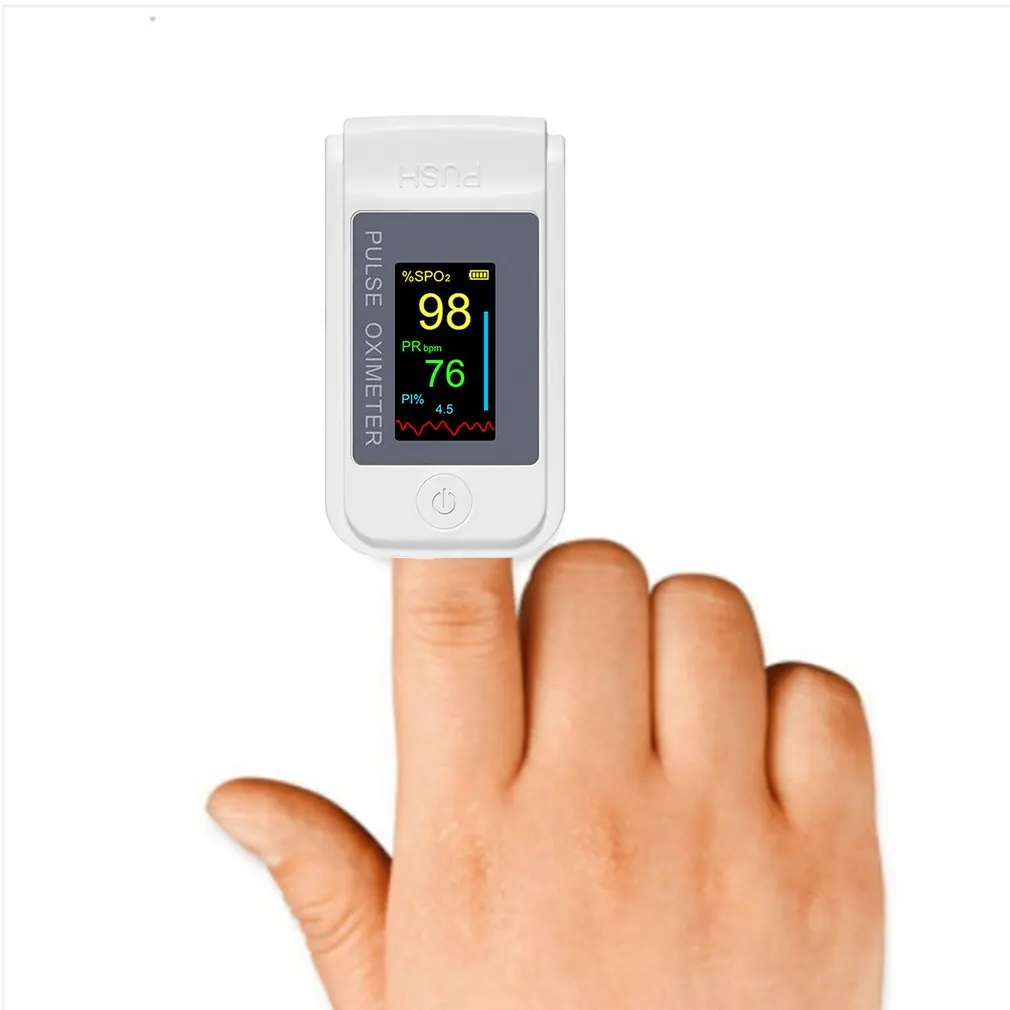 Portable Four-color TFT Finger Oximeter Fingertip Pulse Medical Equipment With Sleep Monitor Heart Rate |