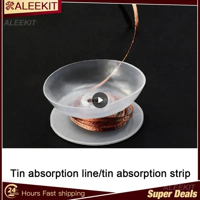 

Tin Getter Wire Red Copper Copper Braid Tin Absorbing Tape Cp-1015/2015/3015 No Cleaning Tin Absorption Strip