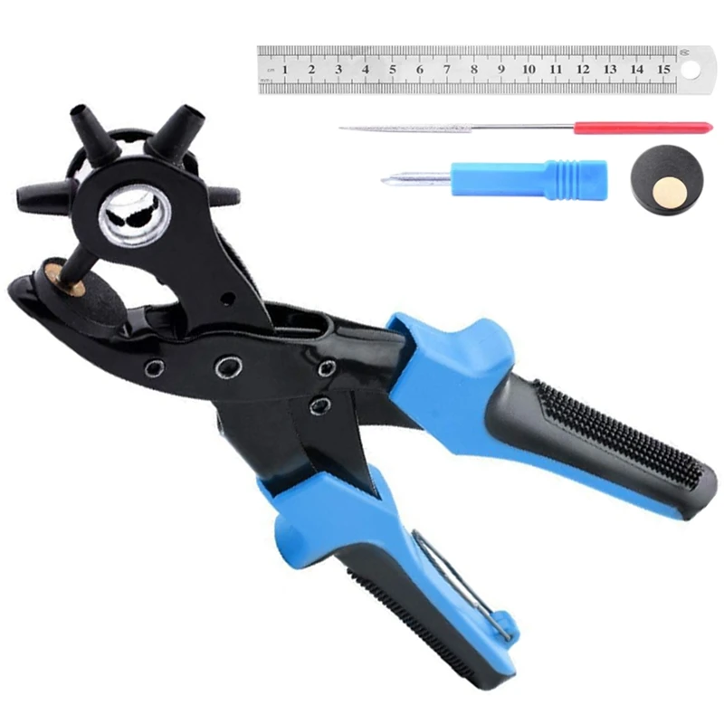 

Puncher Belt Smooth Hole Grinding Rod Puncher Steel Extra Bottom Plate New Belt Puncher Punching Pliers