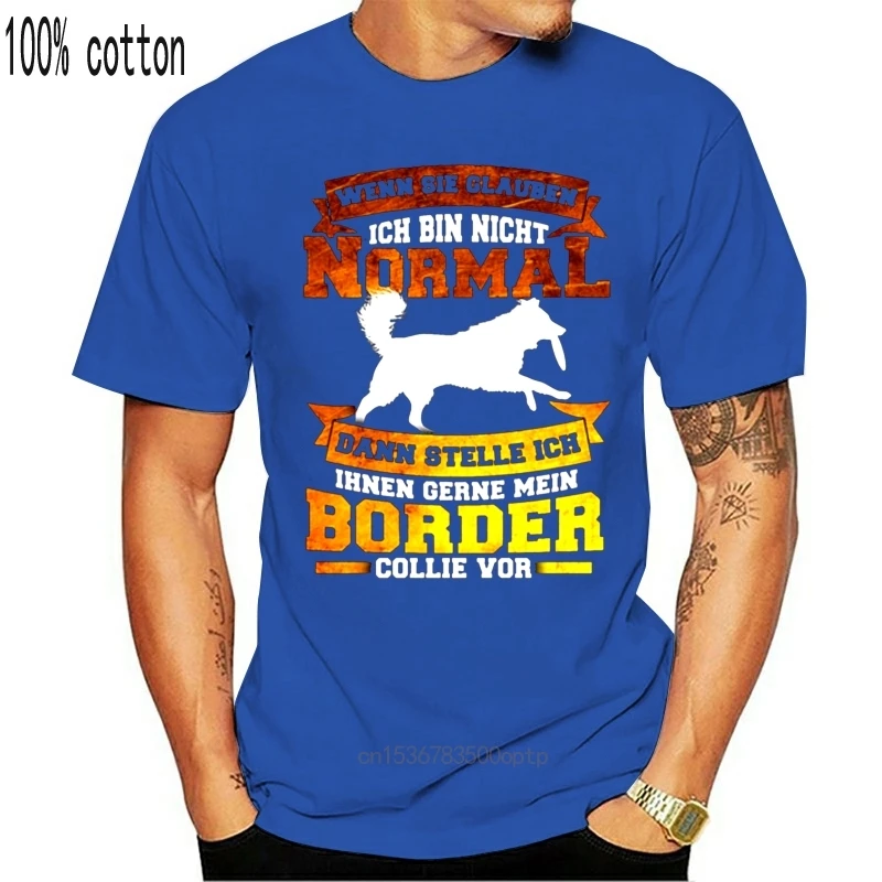 

Border Collie t shirt Print Hipster men t-shirt round Neck tshirt male female tee shirt