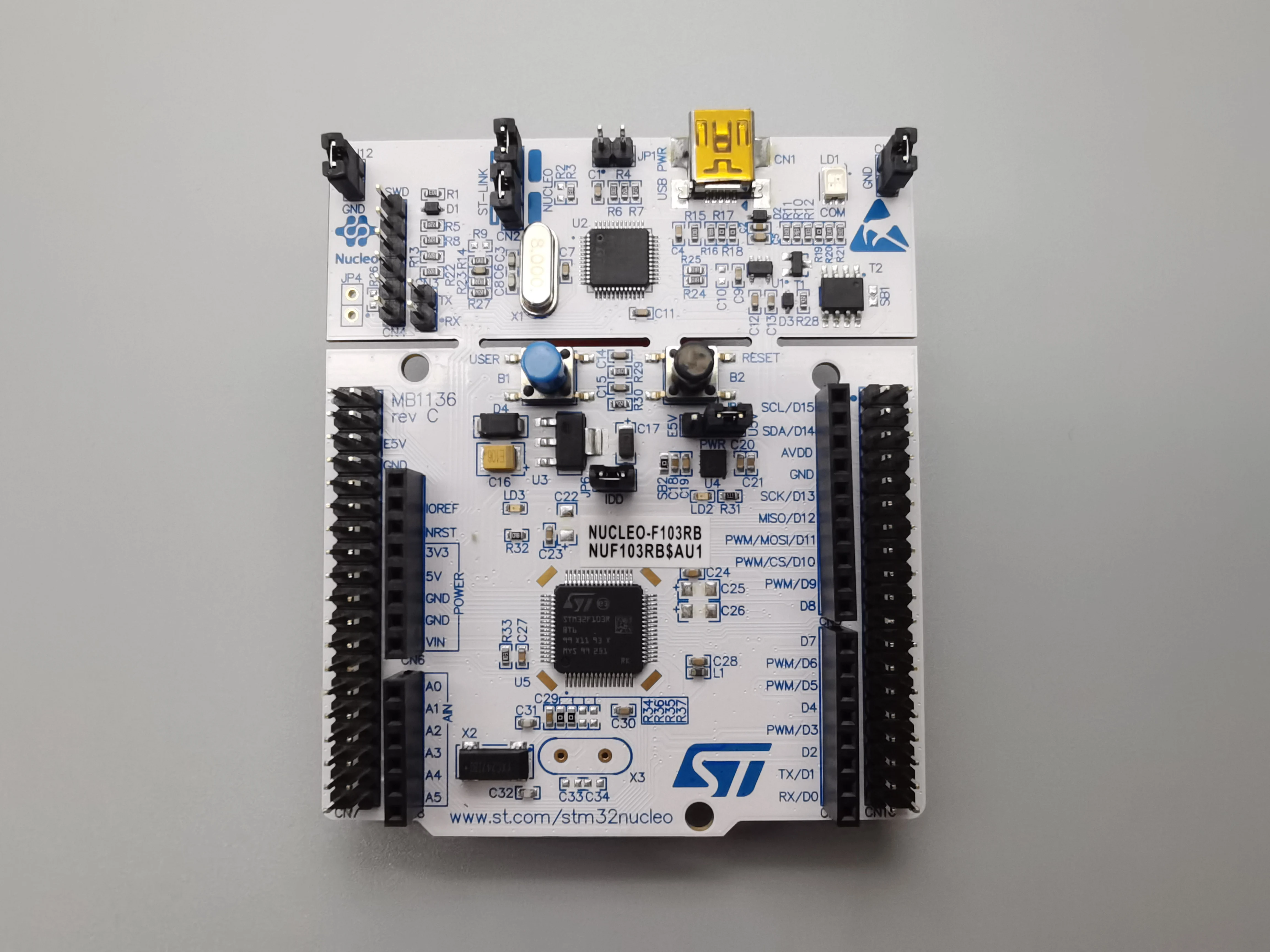 Фото STM32F103 STM32F1 ARM Cortex-M3 MCU 32-битная оценочная плата - встроенный модуль №3