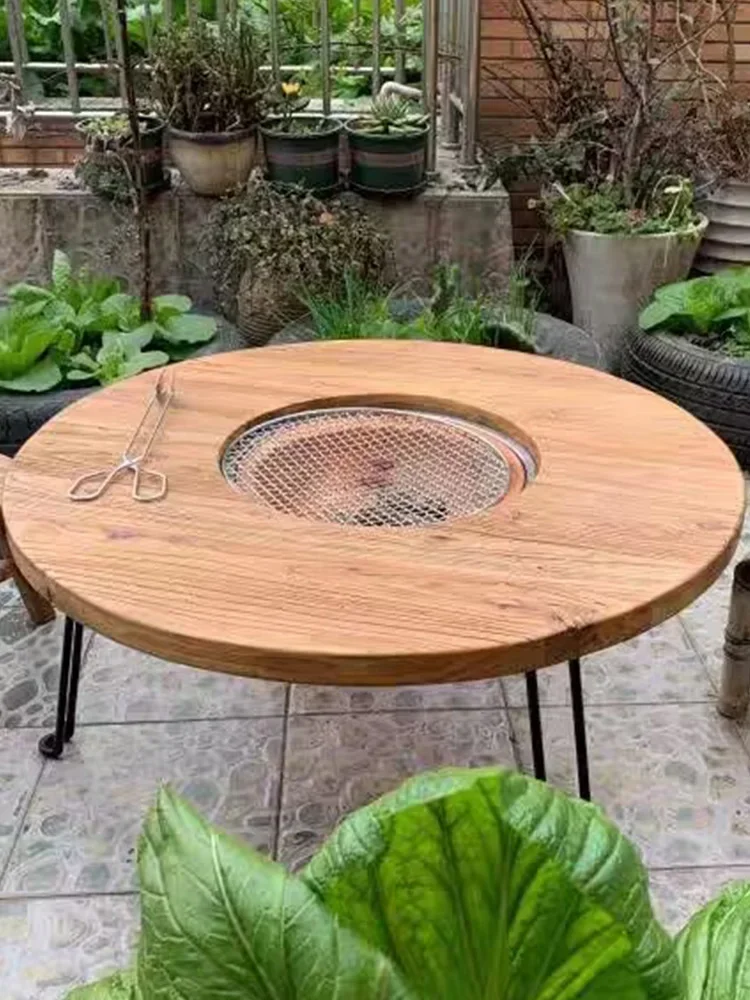 Уличный складной зимний ретро-паяльник китайский балкон старый глаз маленький