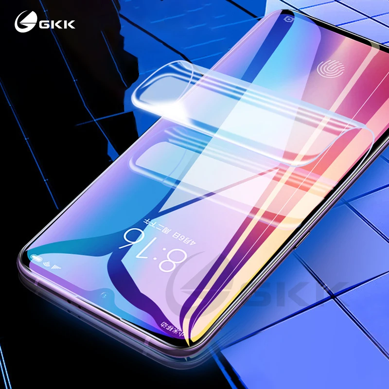 

GKK Full Soft Hydrogel Film For Xiaomi Mi 8 lite 9 9t 9SE Screen Protective For Redmi 6A 7 7A K20 Note 7 6 5 Pro plus Not Glass