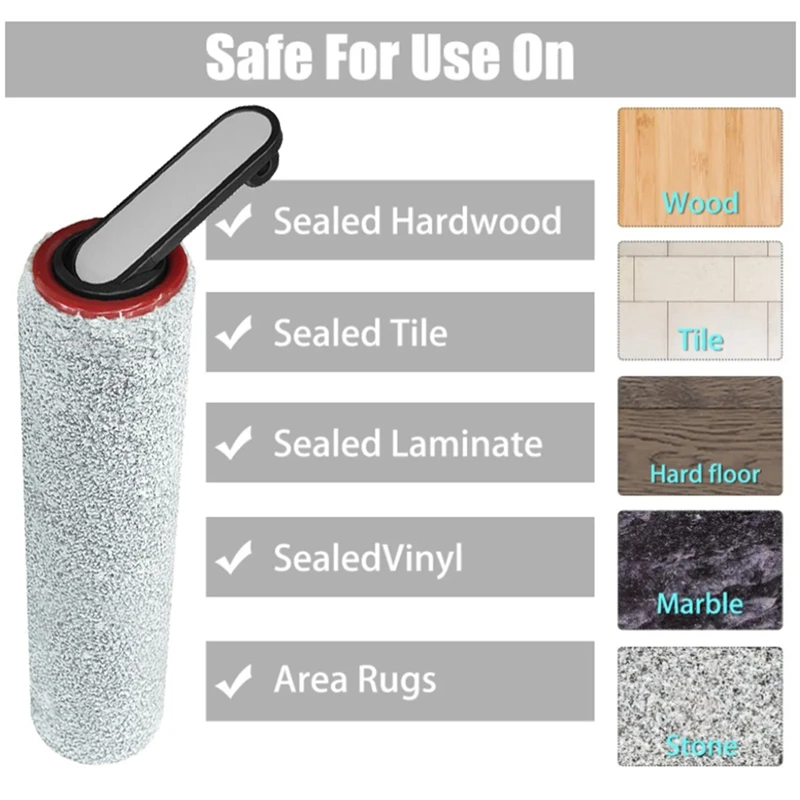 3 шт. для Xiaomi Dreame H12PRO/H12pro Plus/M13beta скребок пола вращающаяся щетка фильтр Hepa