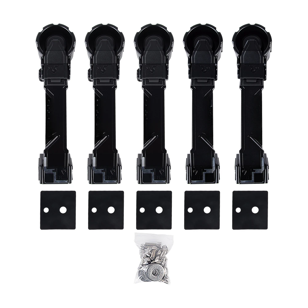 

Off road 5 PCS Aluminium Handle for Jeep wrangler JK (4 Doors) 07+ Door handle for auto parts