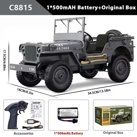 Радиоуправляемый гусеничный автомобиль JHD C8815 1:10