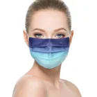 Одноразовая маска, Гигиеничная, 4 слоя, дышащая, не разворачивающаяся, противопылевая, противотуманная, с ушной петлей, 10 шт.