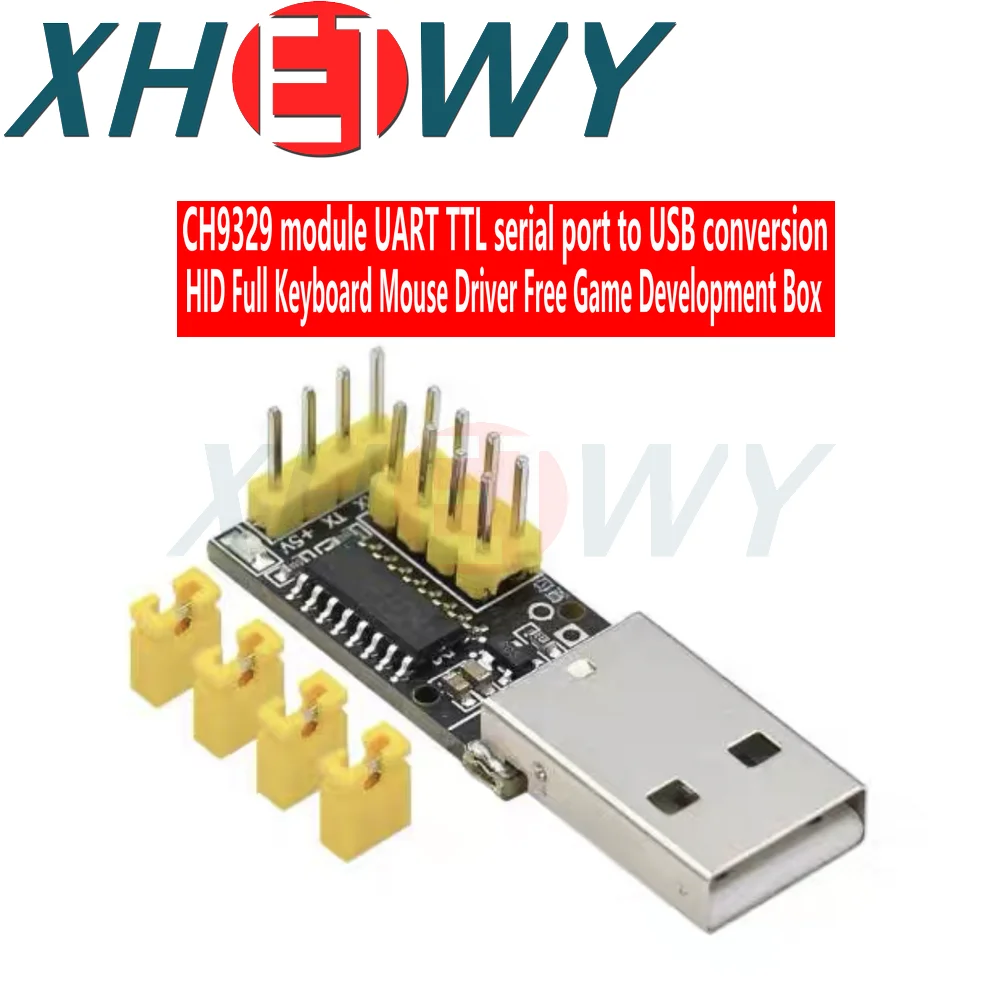 Модуль CH9329 последовательный порт UART/TTL для USB HID полной клавиатуры мыши без