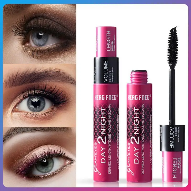 

Black Lashes Mascara 4D Silk Fiber Eyelashes Curling Thick Lengthening Eyelash Extension Waterproof Volume Lash Cosmetics Makeup