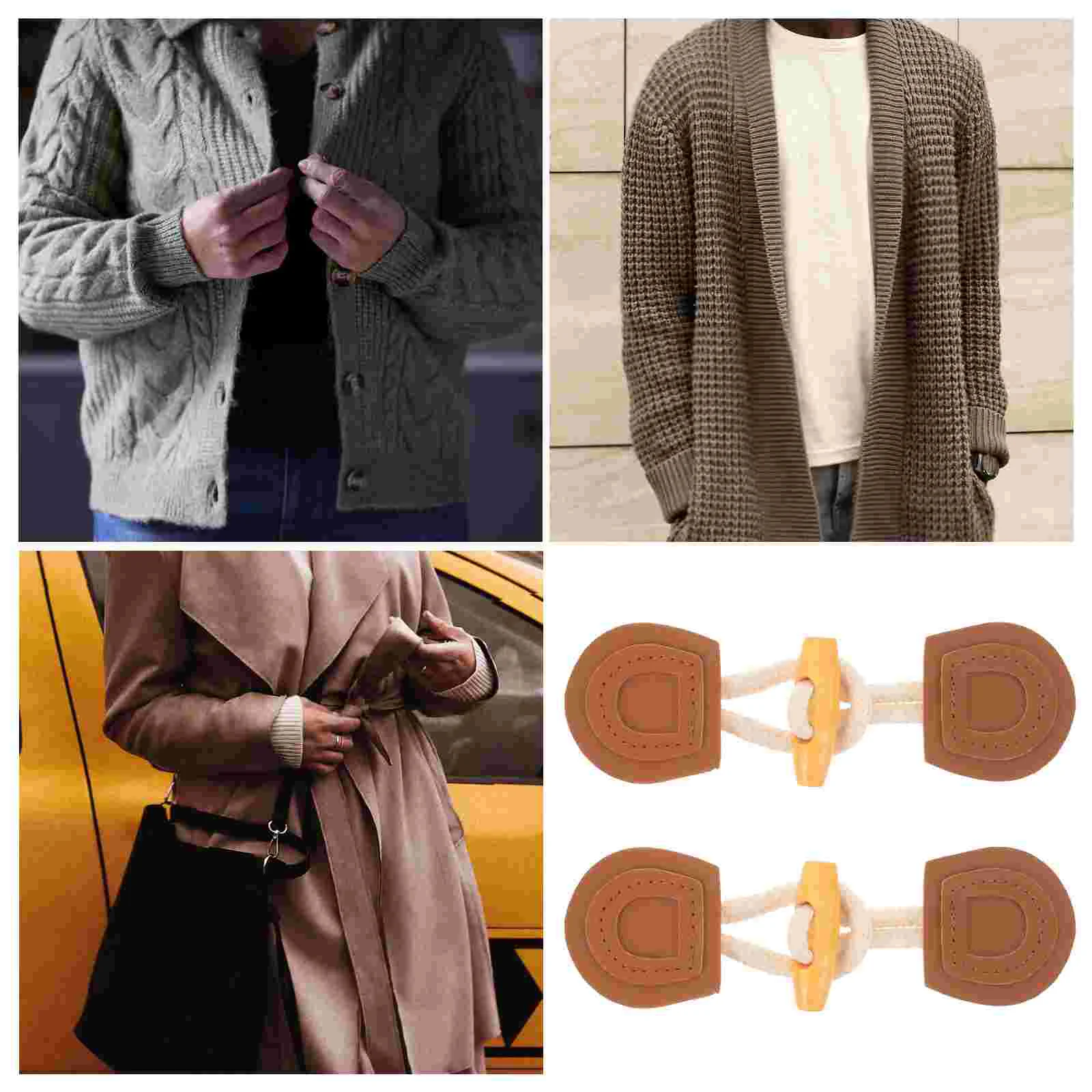 6 пар пряжек с рогом швейная мужская одежда тумблерные застежки пуговицы для