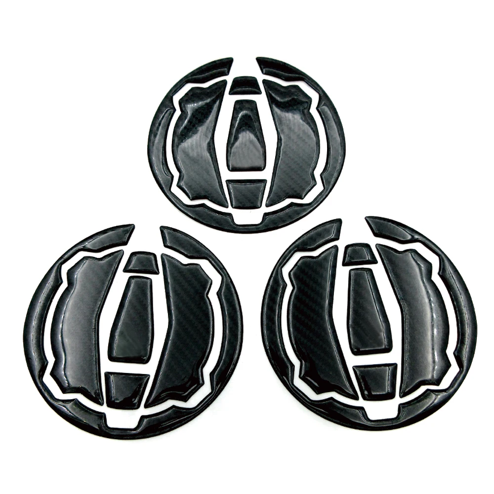 3D наклейка из углеродного волокна для мотоцикла Kawasaki Z400 Z650 Z900 Versys X300 Ninja650 крышка