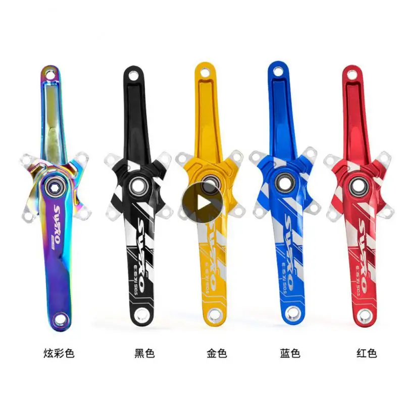 

Good Toughness Bicycle Crank Set 104bcd 7-12 Speed Mtb Bike Crank For Most Mountain Bikes Corrosion Resistance Square Hole Crank