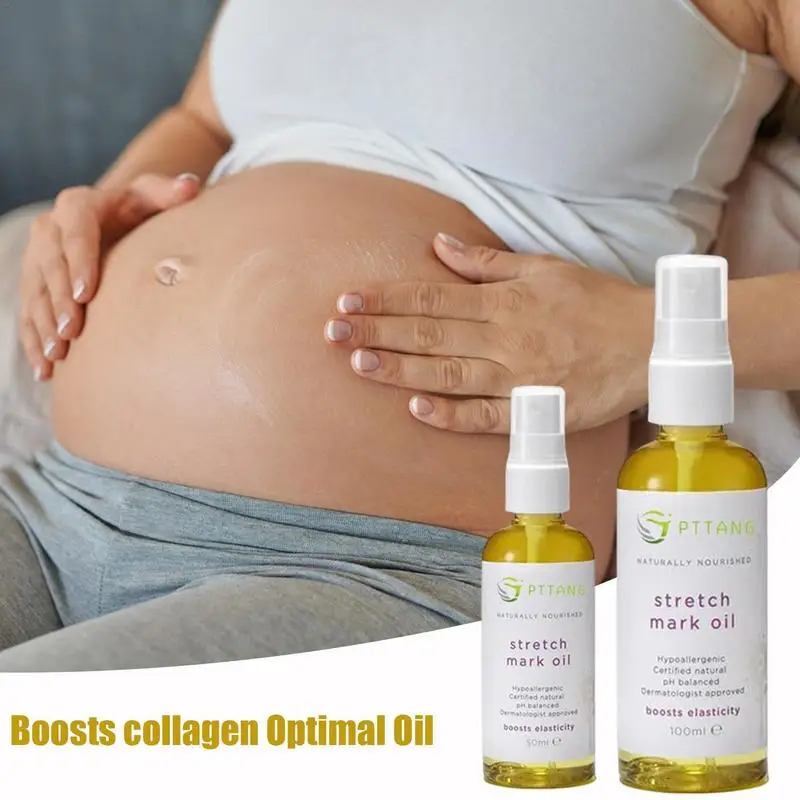 

50ml/100ml Stretch Mark Oil Massage Oil For Stretch Marks Improve Skin Dullness Pregnancy Skincare To Improve Look Of Sagging