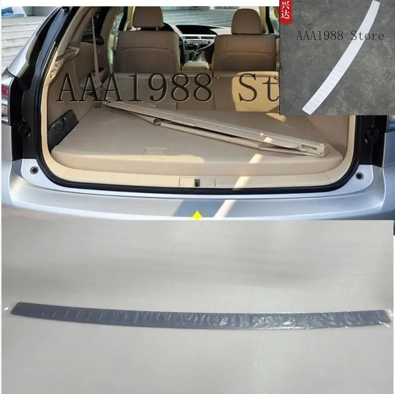 Защита заднего бампера Накладка на порог двери багажника отделка 2009-2015 Стайлинг