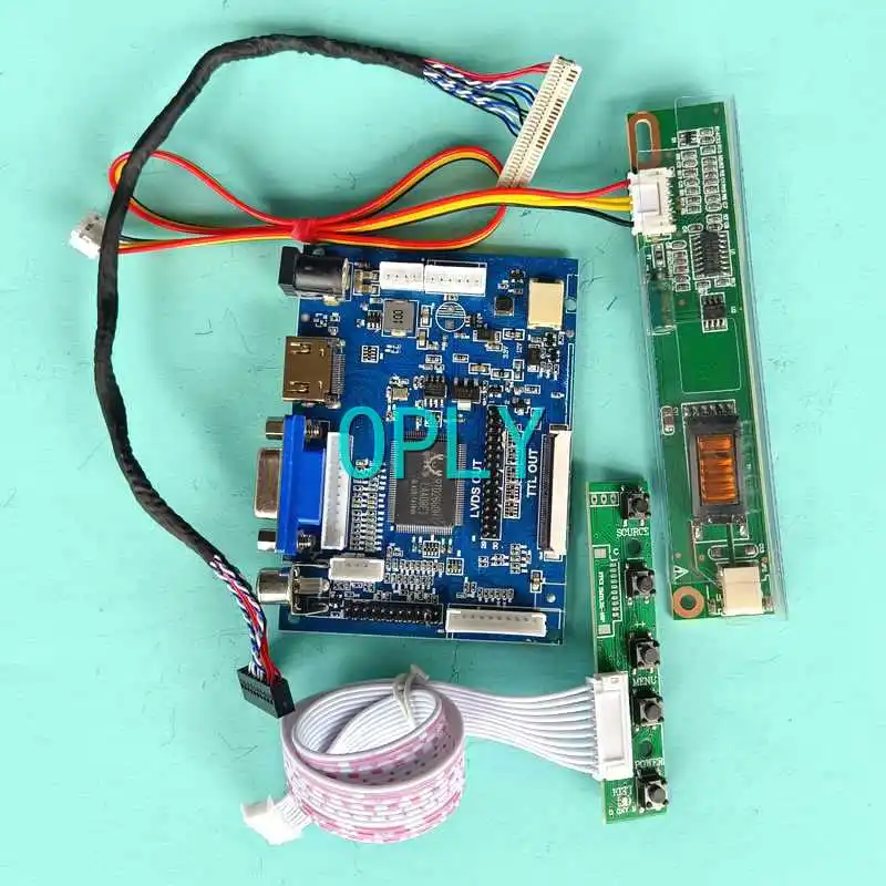 

For B141EW03 B141EW04 Laptop Display Screen Controller Board 14.1" DIY Kit 1280*800 AV VGA HDMI-Compatible LVDS 30 Pin 1CCFL