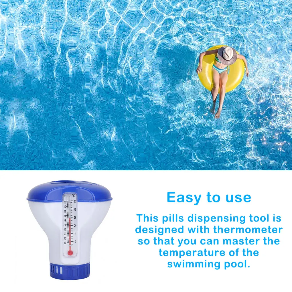 

Swimming Pool Dispenser Cleaning Tablet Automatic Dispensing Buoyancy