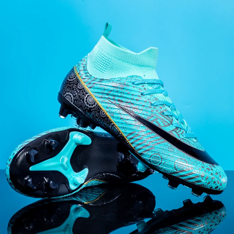 Мужские уличные футбольные бутсы FG/TF профессиональная футбольная обувь унисекс