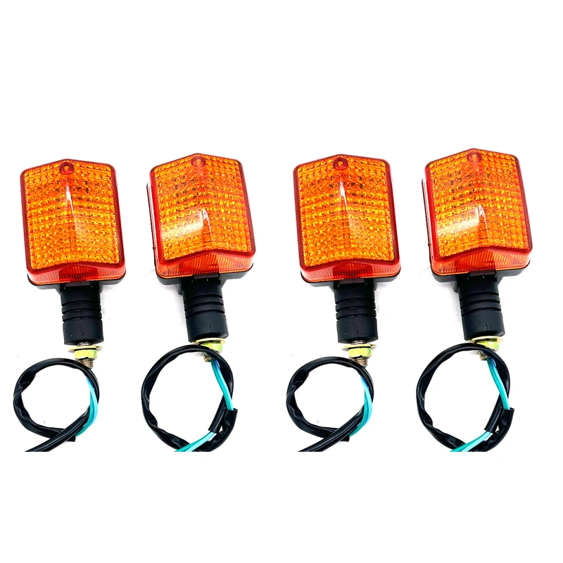 

4 шт., задний указатель поворота для мотоцикла, 12 В, индикатор, мигалка, мигалка для Honda XR650L 1993-2020 XR250L 1991-1996