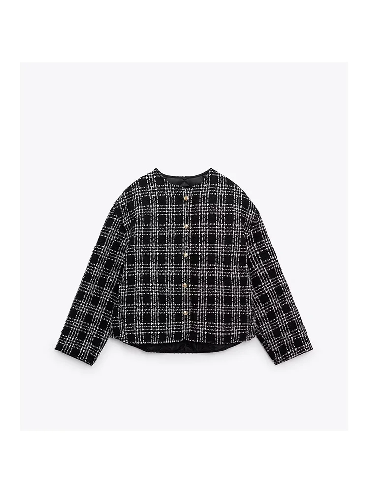 

Женская хлопковая куртка BM & MD & ZA, винтажная верхняя одежда с длинным рукавом, шикарная верхняя одежда, 8535170, 2022