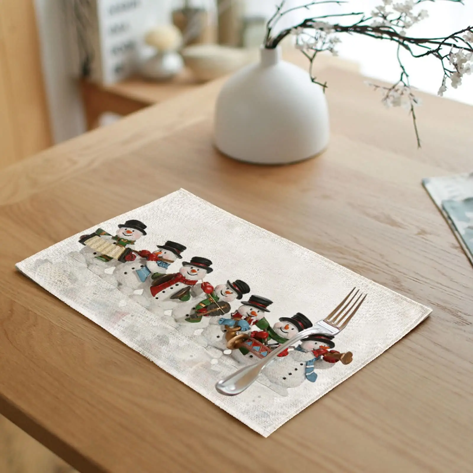 

Натуральные салфетки, моющиеся уличные салфетки, белые 2 салфетки для обеденного стола, комплект весенней салфетки из хлопка и льна