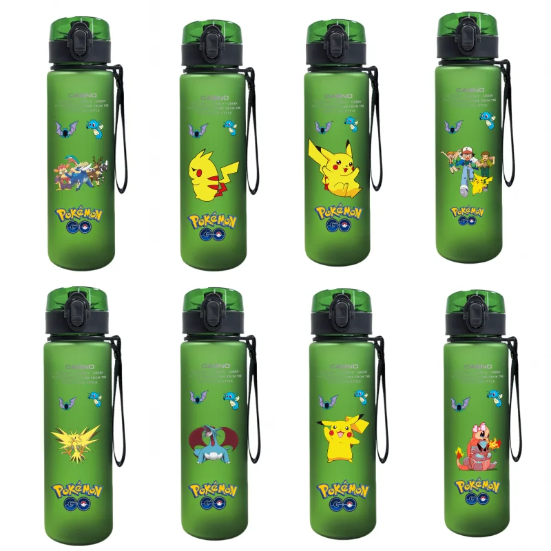 MINISO Покемон бутылка для воды детский чайник студенческие спортивные чашки