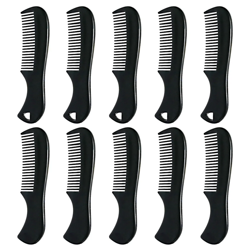 

10 Pcs Mini Beard Comb Pocket Sized Mens Combs Hair Mustaches Care Modeling Grooming Cleaning brush clothes