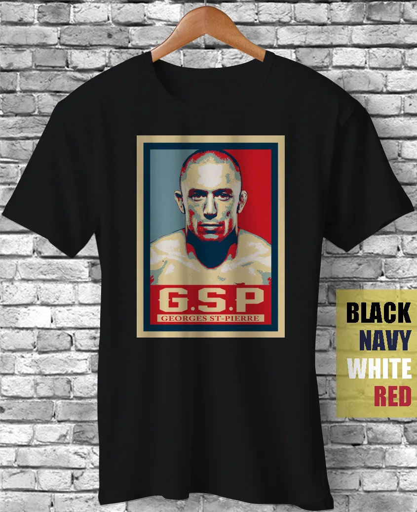 Смешная Подарочная футболка легенды истребитель GSP Жорж Сен-Пьер джиу-джитсу
