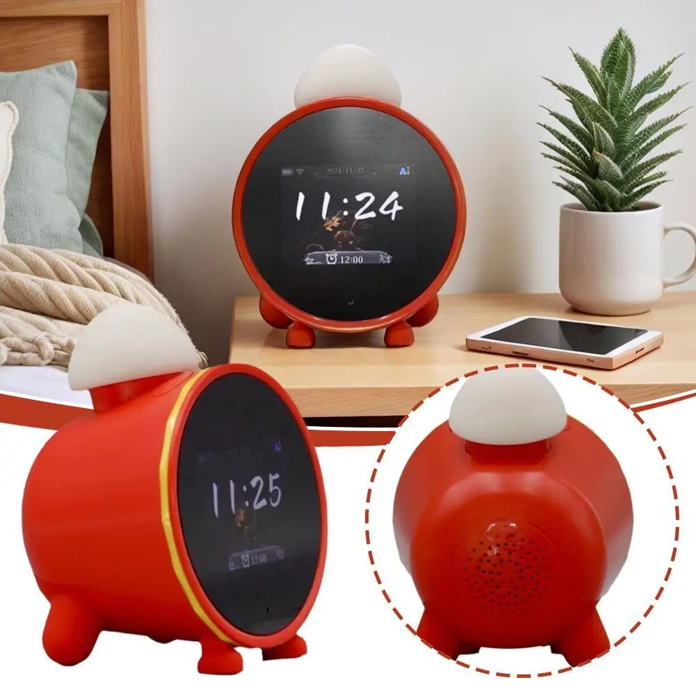 Забавный электронный будильник 2 8-дюймовый ЖК-дисплей для Nintendo Switch звуковые часы