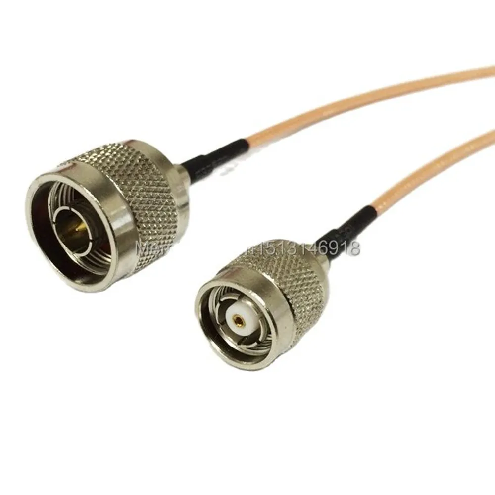 

WIFI Antenna Extension Cable N Type Male to RP TNC Plug Female Pin Pigtail Adapter RG316 15cm 6"