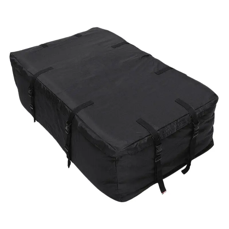 

Rooftop Cargo Bag Universal Car Roof Luggage Bag Camping Luggage Storage Box With/Without Rack Waterproof Rooftop Carrier Bag
