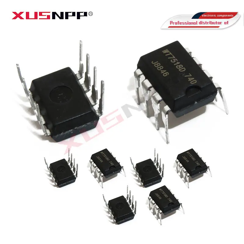 5 шт. WT7527S DIP16 WT7527 DIP-16 WT7527 N161 DIP WT7520 WT7514L WT7514 WT7518D WT7518 WT7510 DIP-8