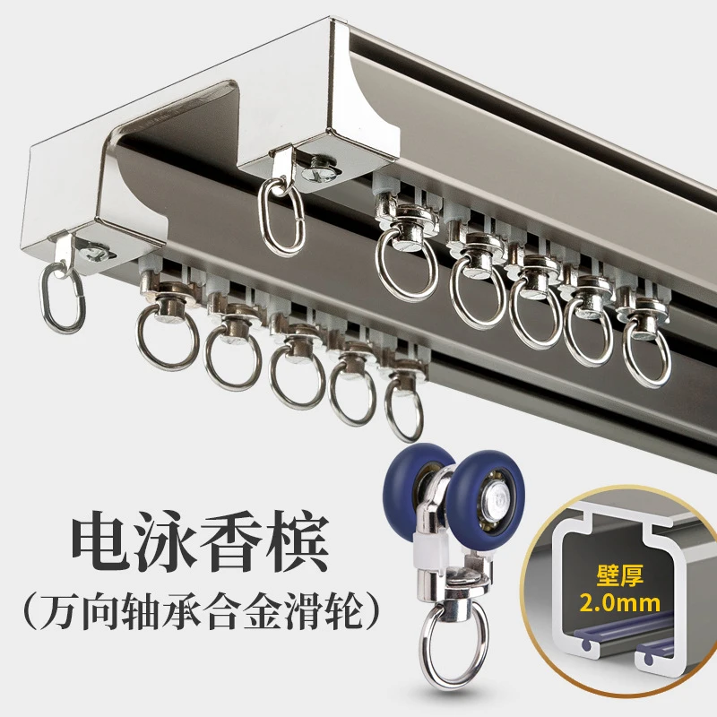 Индивидуальный роскошный тяжелый дизайн с двойными направляющими прямые