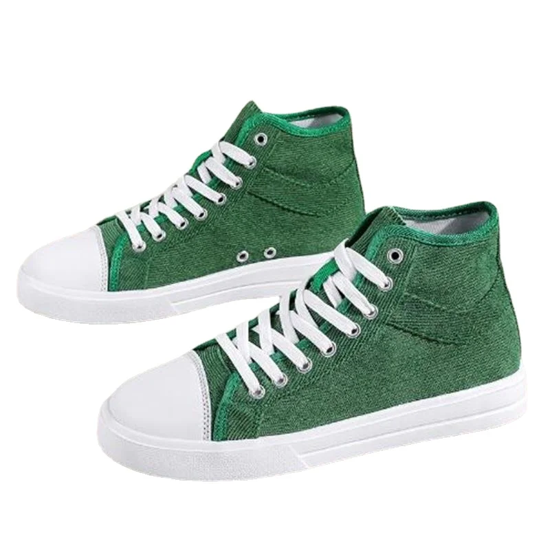 

New men and women couples casual canvas shoes spring and autumn outdoor walking shoes vulcanized shoes