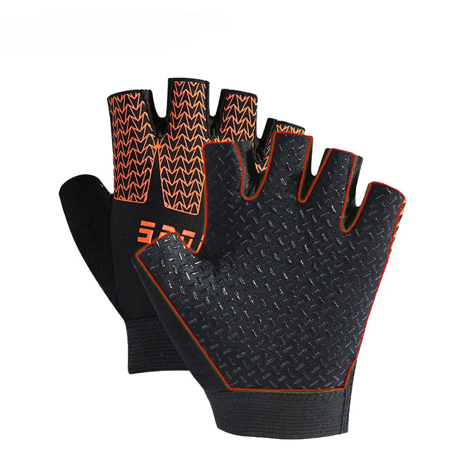 

Kids Bike Gloves for Boys and Girls Half Finger Gloves with Printed Pattern Anti-slip Shockproof for Balance Bike Skateboard