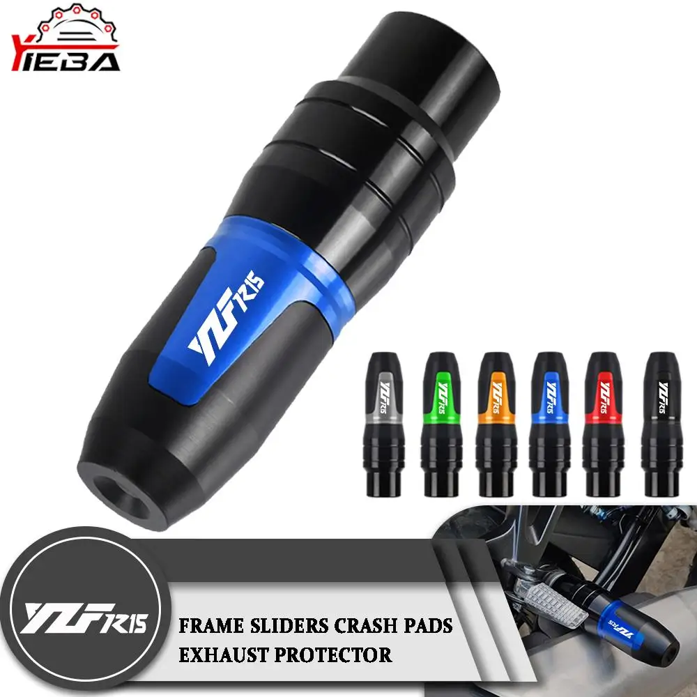 

For YAMAHA YZFR15 YZFR25 YZFR125 YZF R15 R25 R125 Motorcycle CNC Exhaust Crash Pads Frame Sliders Protection Falling Protector