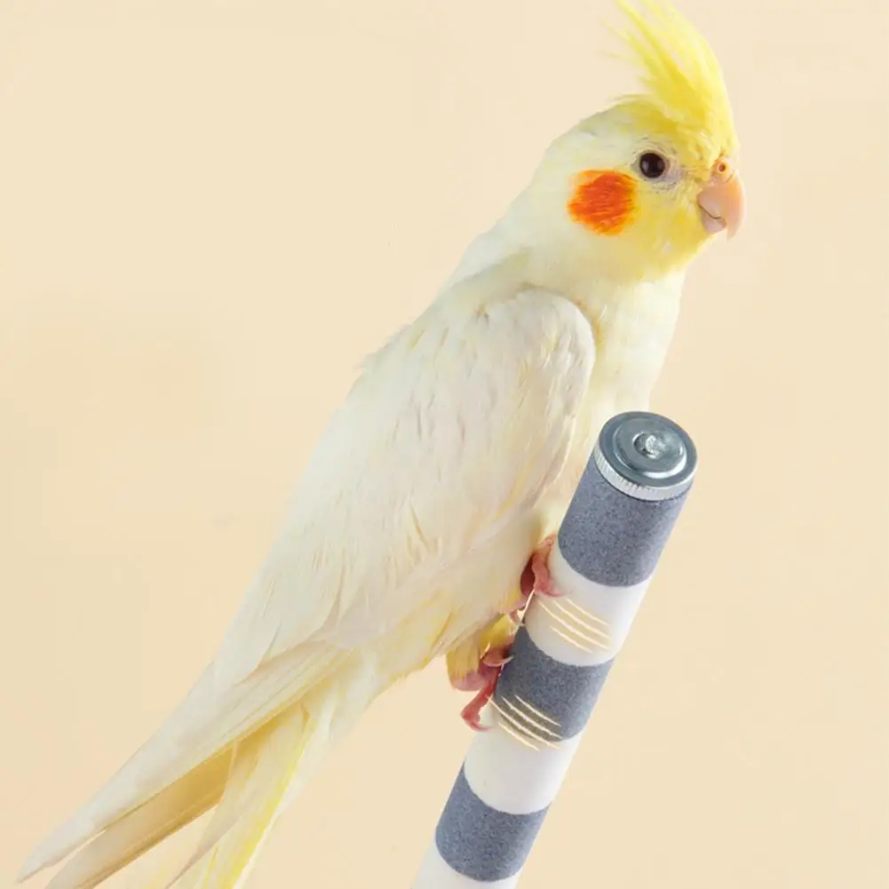 

NEW Pets Parrot Bird Perch Stand Grinding Claw Stick Standing Stick Chew Toys Bird Cage Accessories