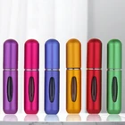 5102050 шт. 5 мл многоразовый мини-флакон для духов Алюминиевый распылитель портативный дорожный косметический контейнер флакон для духов