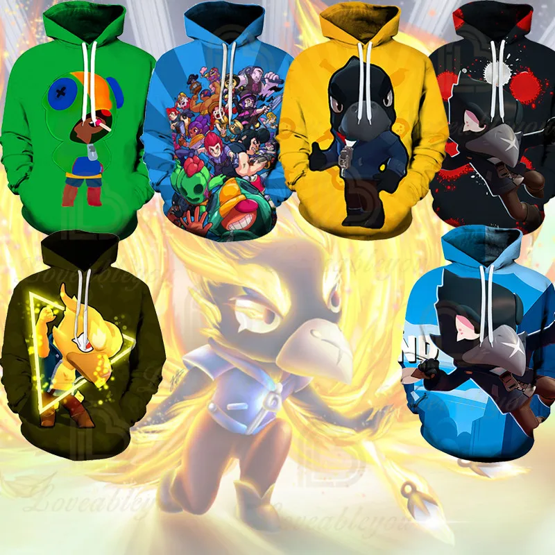 

Kids Hoodie JANET BONNIE Bravo Boys Girls Cartoon Fashion Tops Teen Clothes 3 To 14 Years, Spike Game 3D Fashion