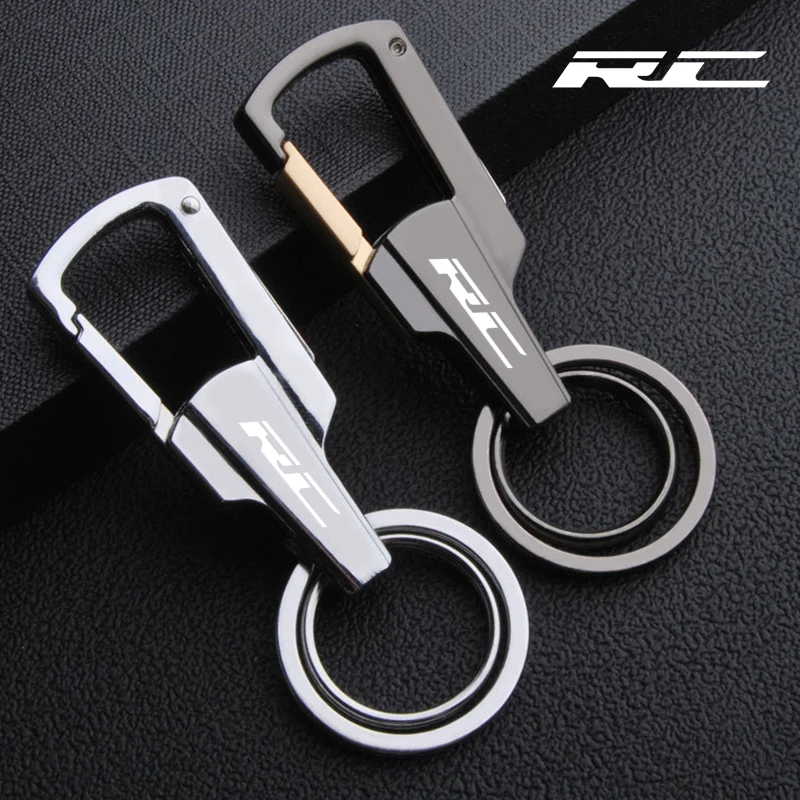 

For KTM RC 125 200 390 690 RC390 RC200 RC125 Accessories Customized LOGO Motorcycle Keychain Alloy Multifunction CarPlay Keyring