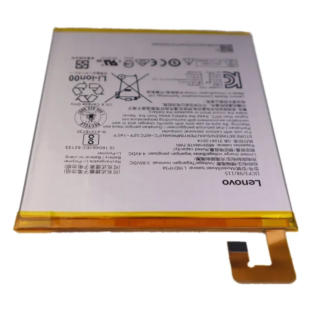 Оригинальный аккумулятор для LENOVO TAB4 8 TB-8504N TB-8504X TB-8504F plus TB-8704F 8704X 8704N 8704V L16D1P34