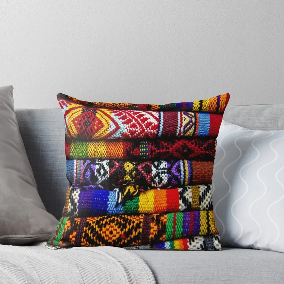 Перу тканые цветные одеяла наволочка Cusco роскошные рождественские наволочки