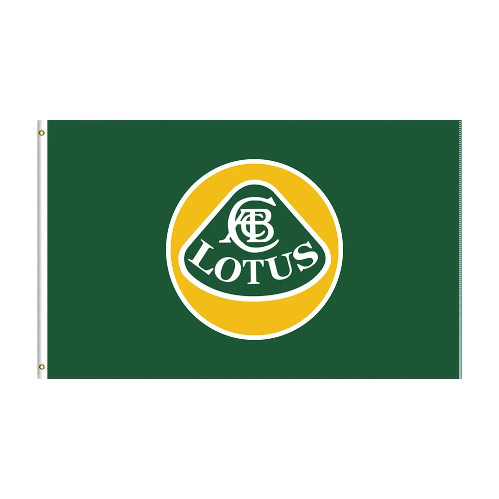 

3x5Ft Lotus Flag Racing Car Printed Banner For Decor