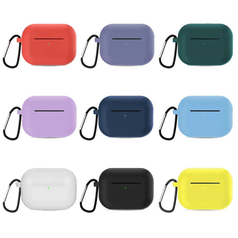 

For Airpods Pro 2 Case Silicone With Lanyard Plain Color Earphone Cover For Apple Air Pod Pro 2 Generation Pro2 2022 Case Funda